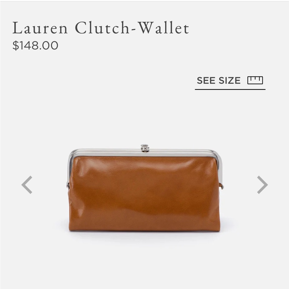 HOBO Lauren Clutch Wallet Brand New